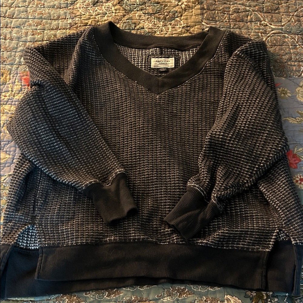 AE Big Hug V neck Sweater